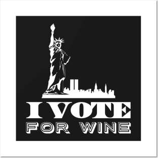 I vote for wine Posters and Art